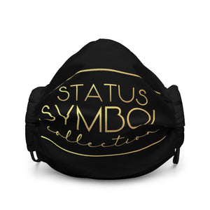 Status Symbol Collection Black Logo Premium face mask