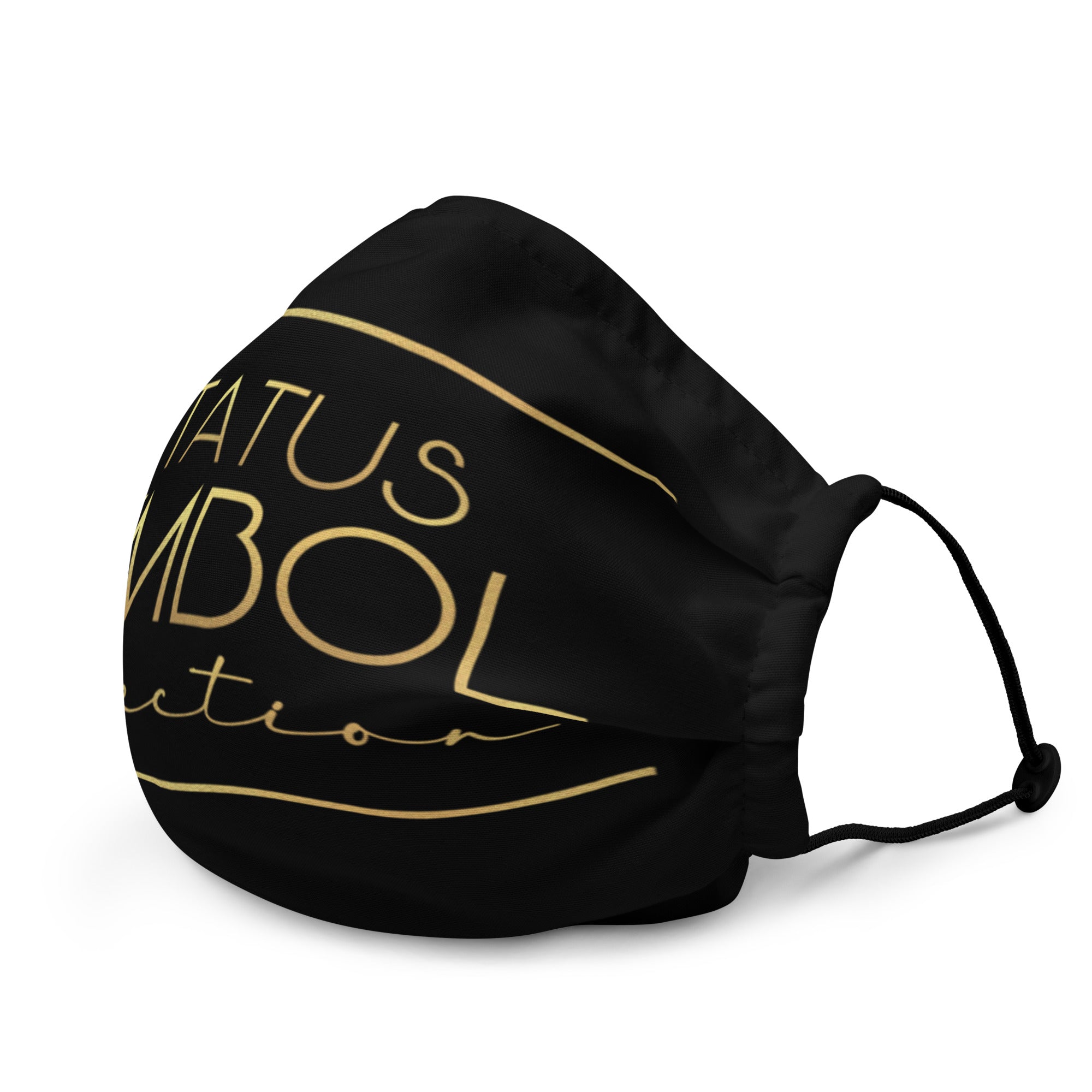 Status Symbol Collection Black Logo Premium face mask