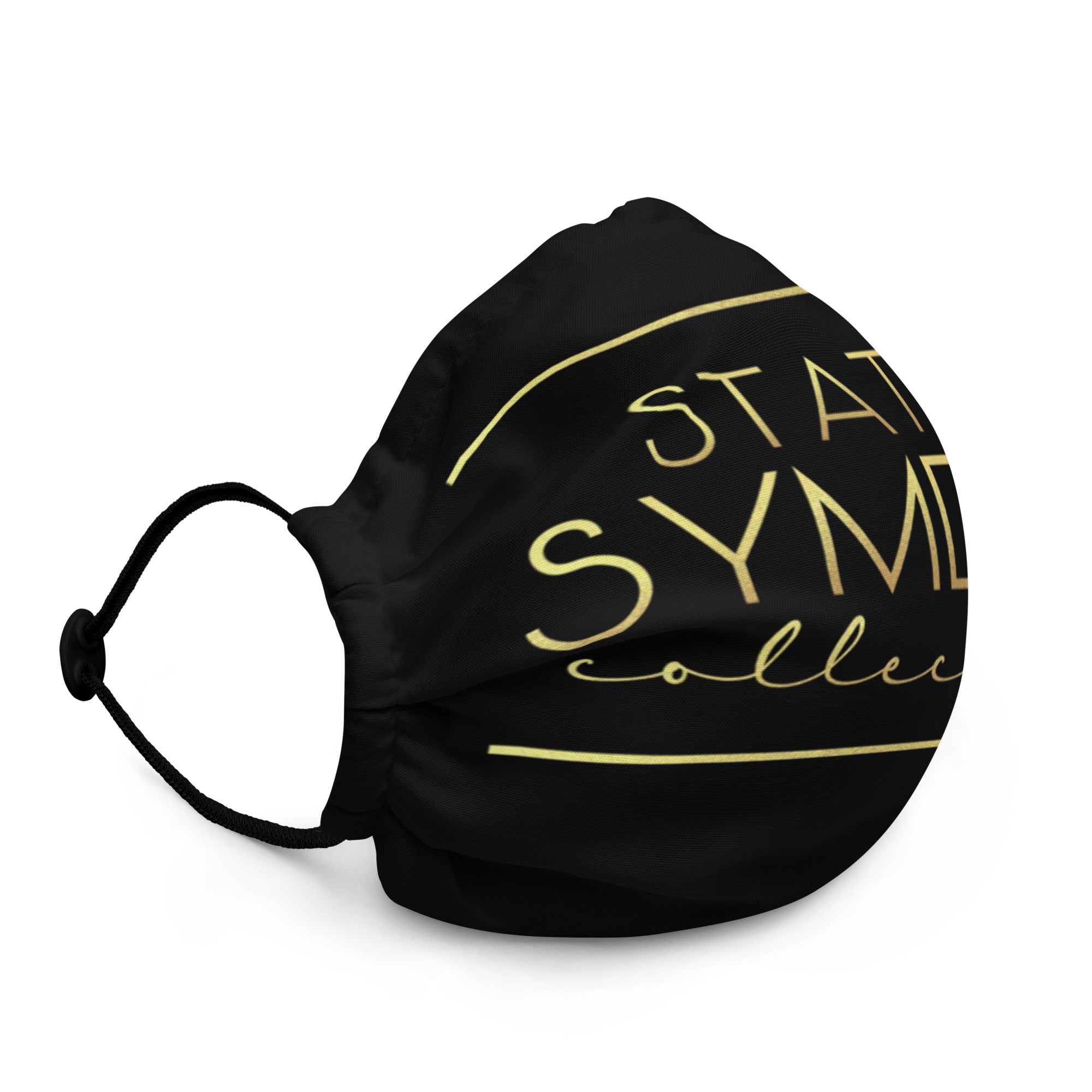 Status Symbol Collection Black Logo Premium face mask