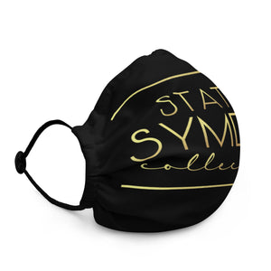 Status Symbol Collection Black Logo Premium face mask