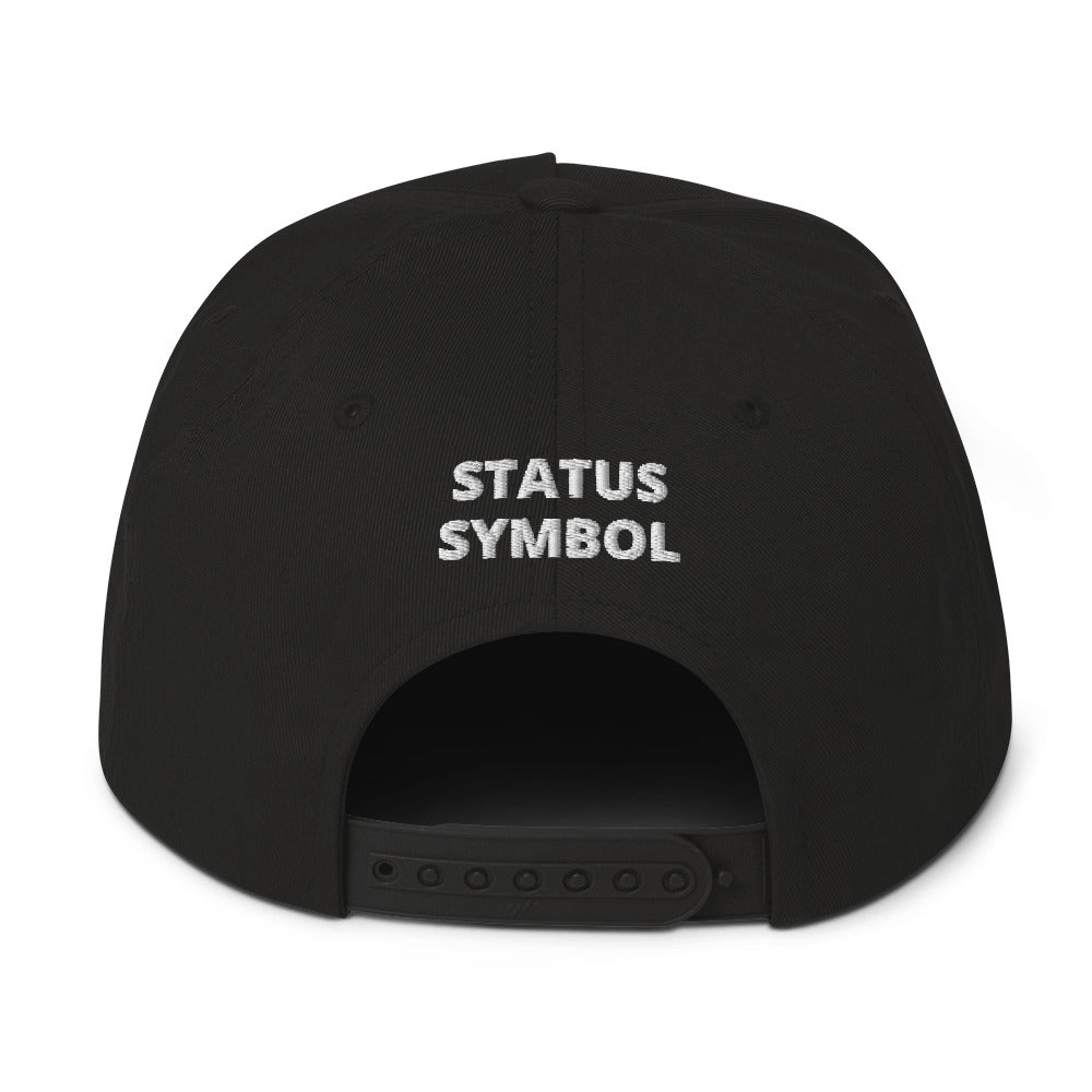 Status Symbol Shield Flat Bill Cap