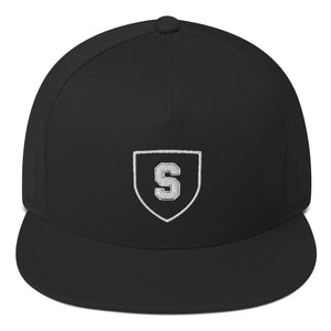 Status Symbol Shield Flat Bill Cap