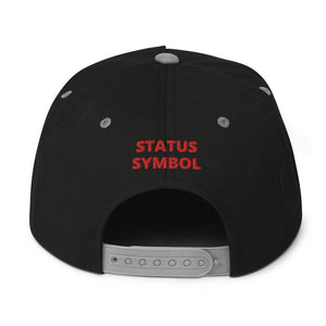 Emblem Status Flat Bill Cap