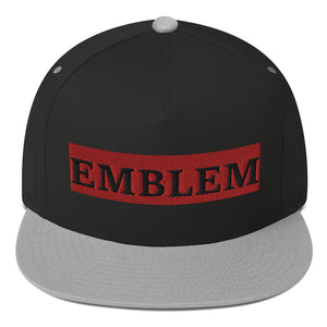 Emblem Status Flat Bill Cap