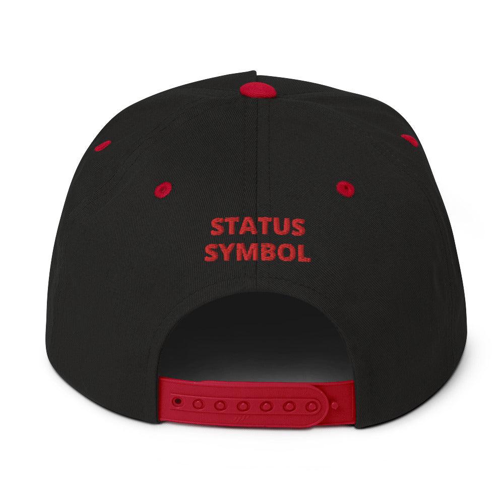 Emblem Status Flat Bill Cap