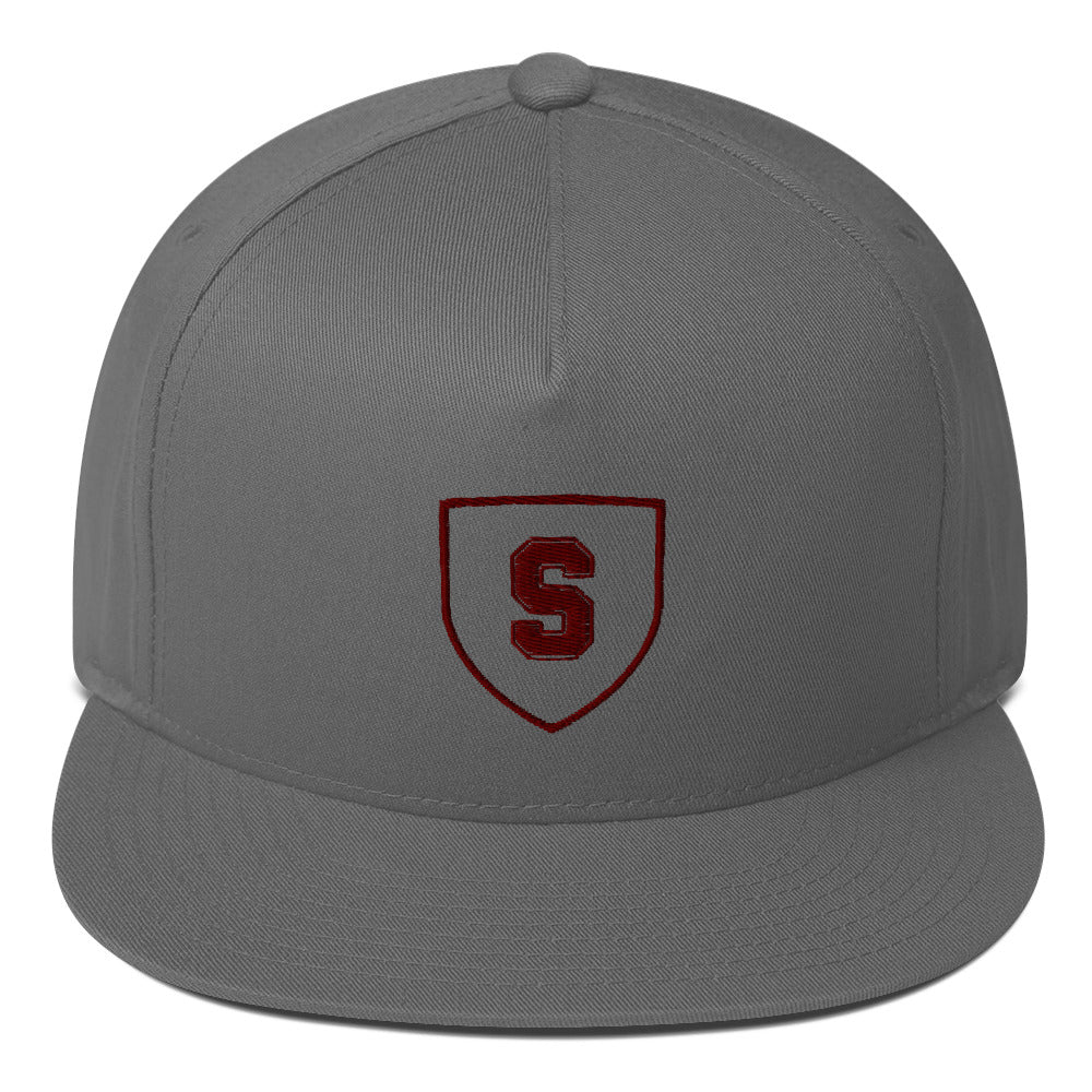 Status Symbol Shield Flat Bill Cap