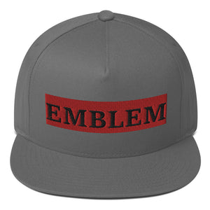 Emblem Status Flat Bill Cap