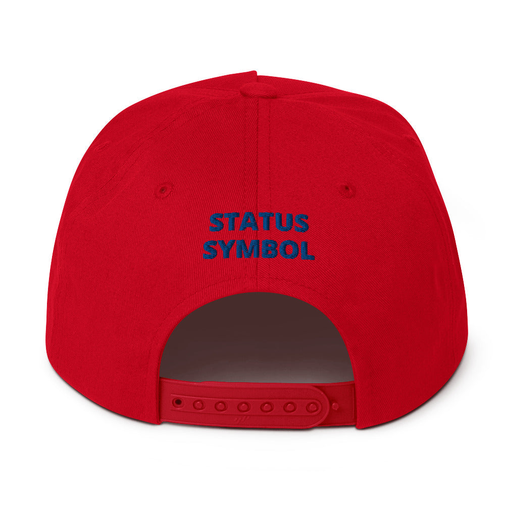 Status Symbol Shield Flat Bill Cap