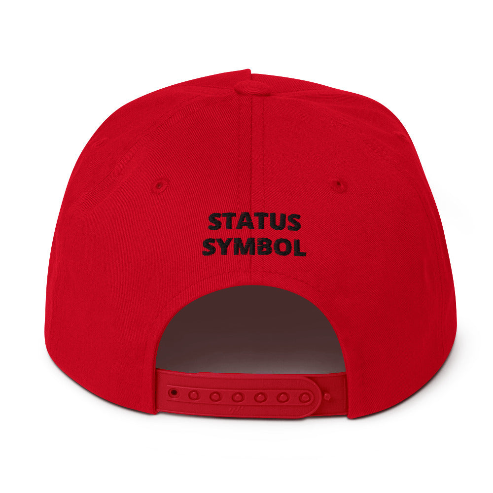 Emblem Status Flat Bill Cap