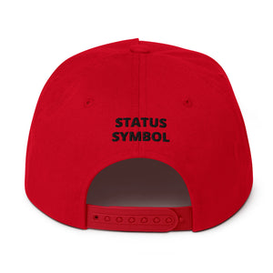 Emblem Status Flat Bill Cap