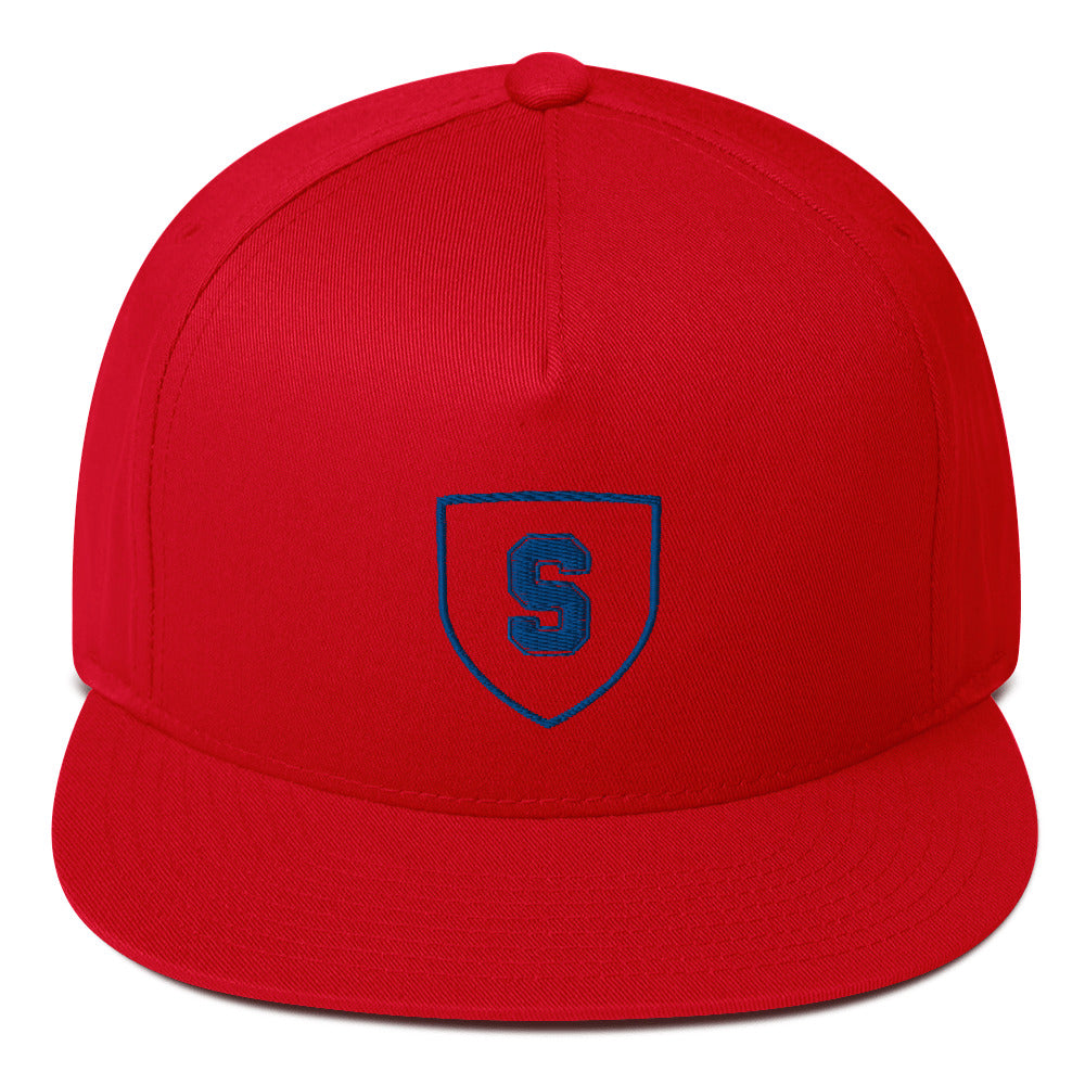 Status Symbol Shield Flat Bill Cap