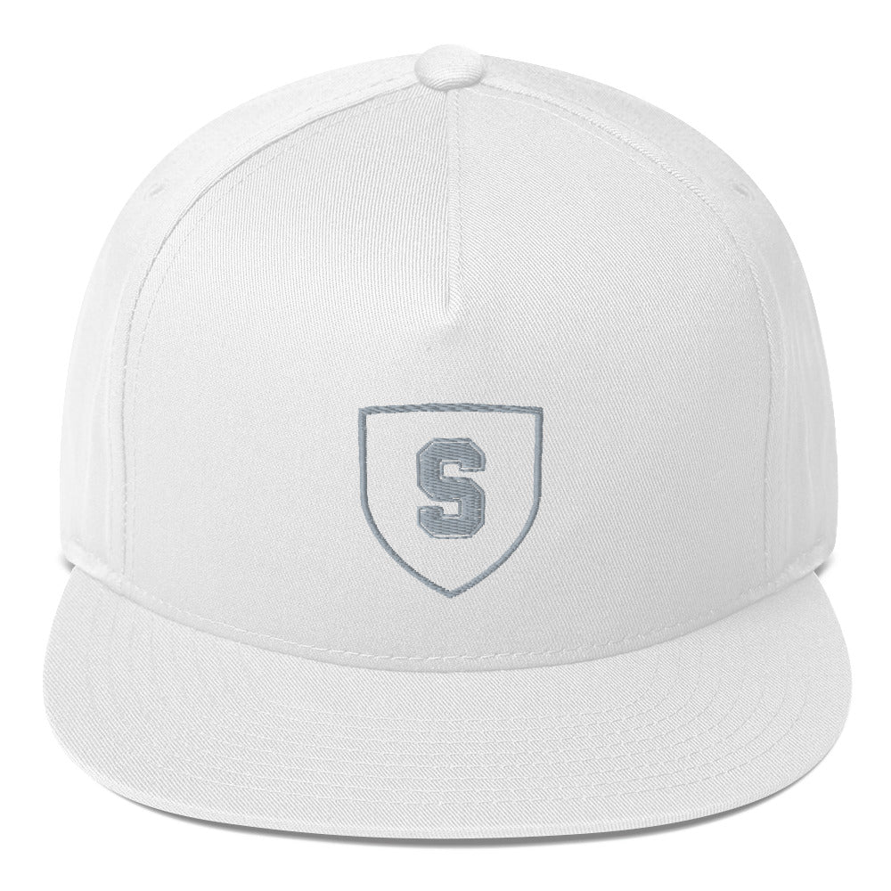 Status Symbol Shield Flat Bill Cap