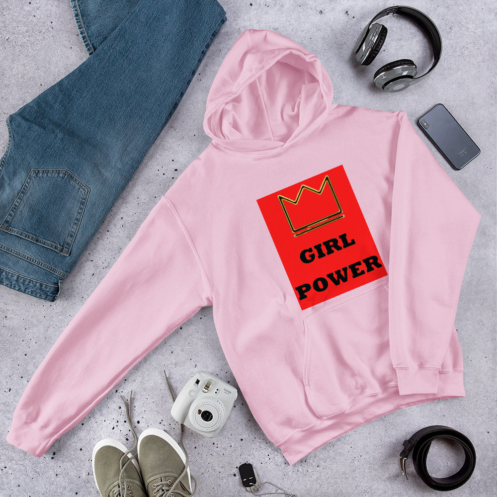 Girl Power Status Women's Hoodie