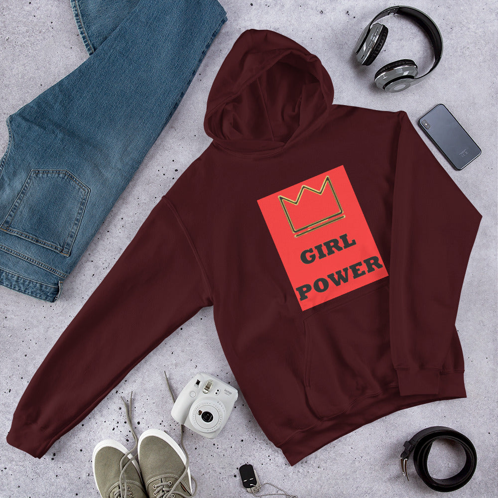 Girl Power Status Women's Hoodie