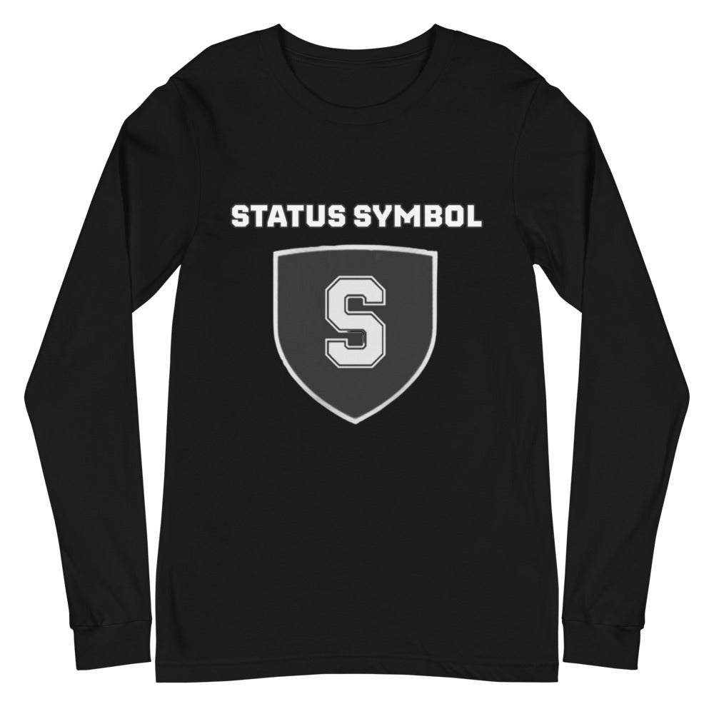 Status Symbol Shield Unisex Long Sleeve Tee