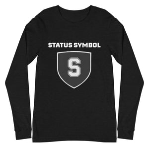 Status Symbol Shield Unisex Long Sleeve Tee