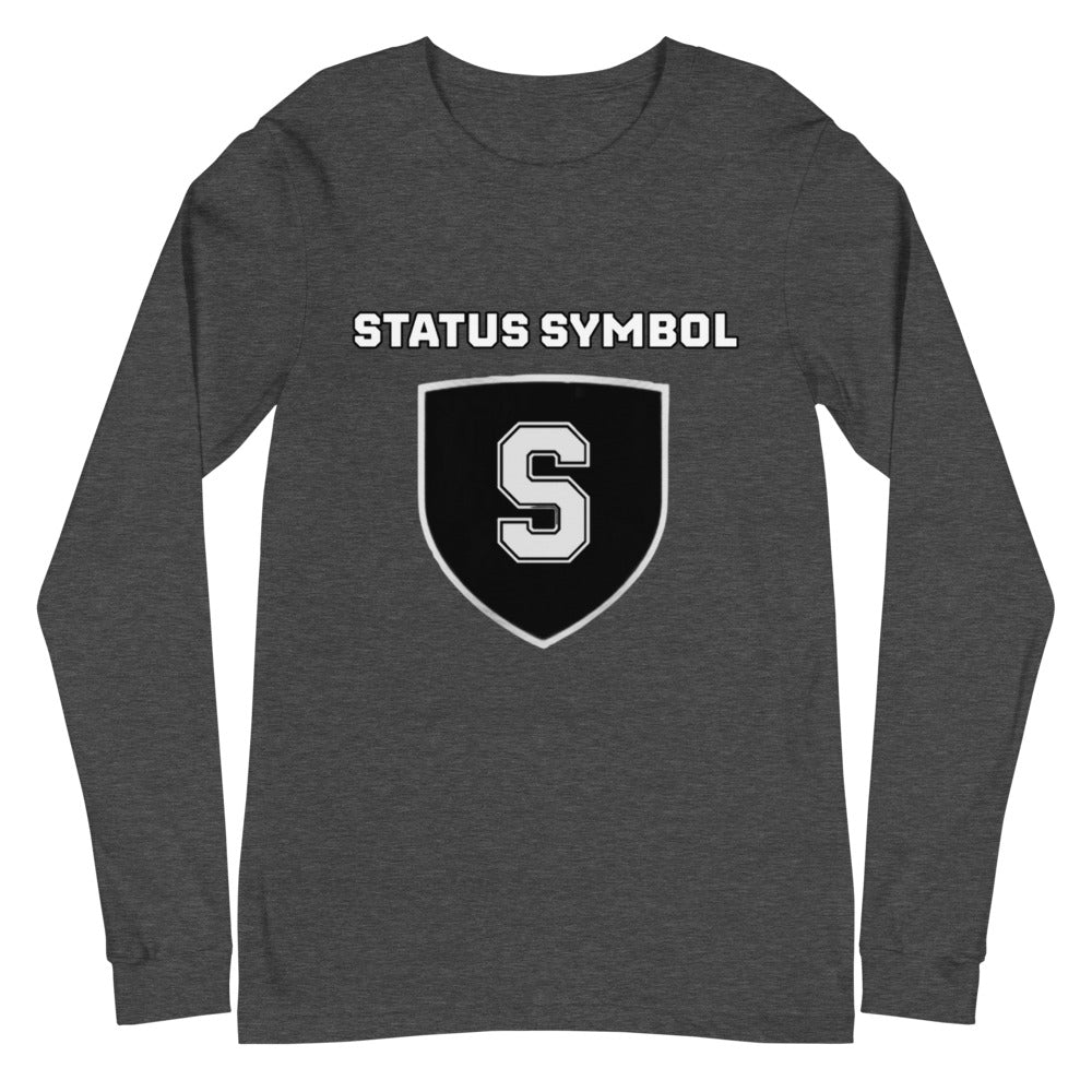 Status Symbol Shield Unisex Long Sleeve Tee