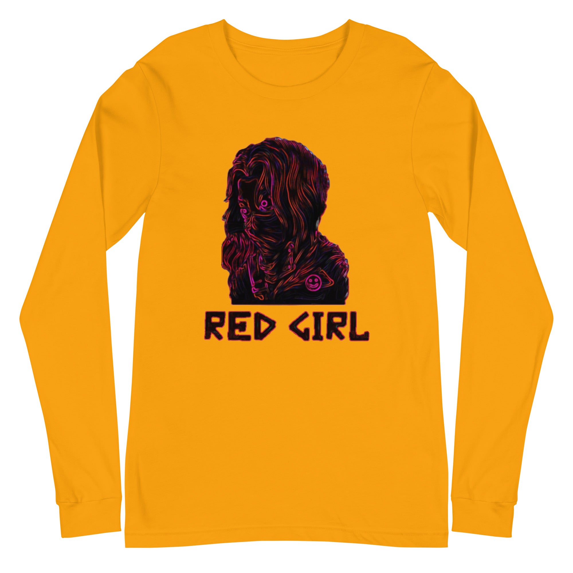 Red Girl Status Women's Long Sleeve Tee