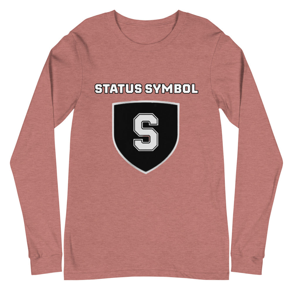 Status Symbol Shield Unisex Long Sleeve Tee