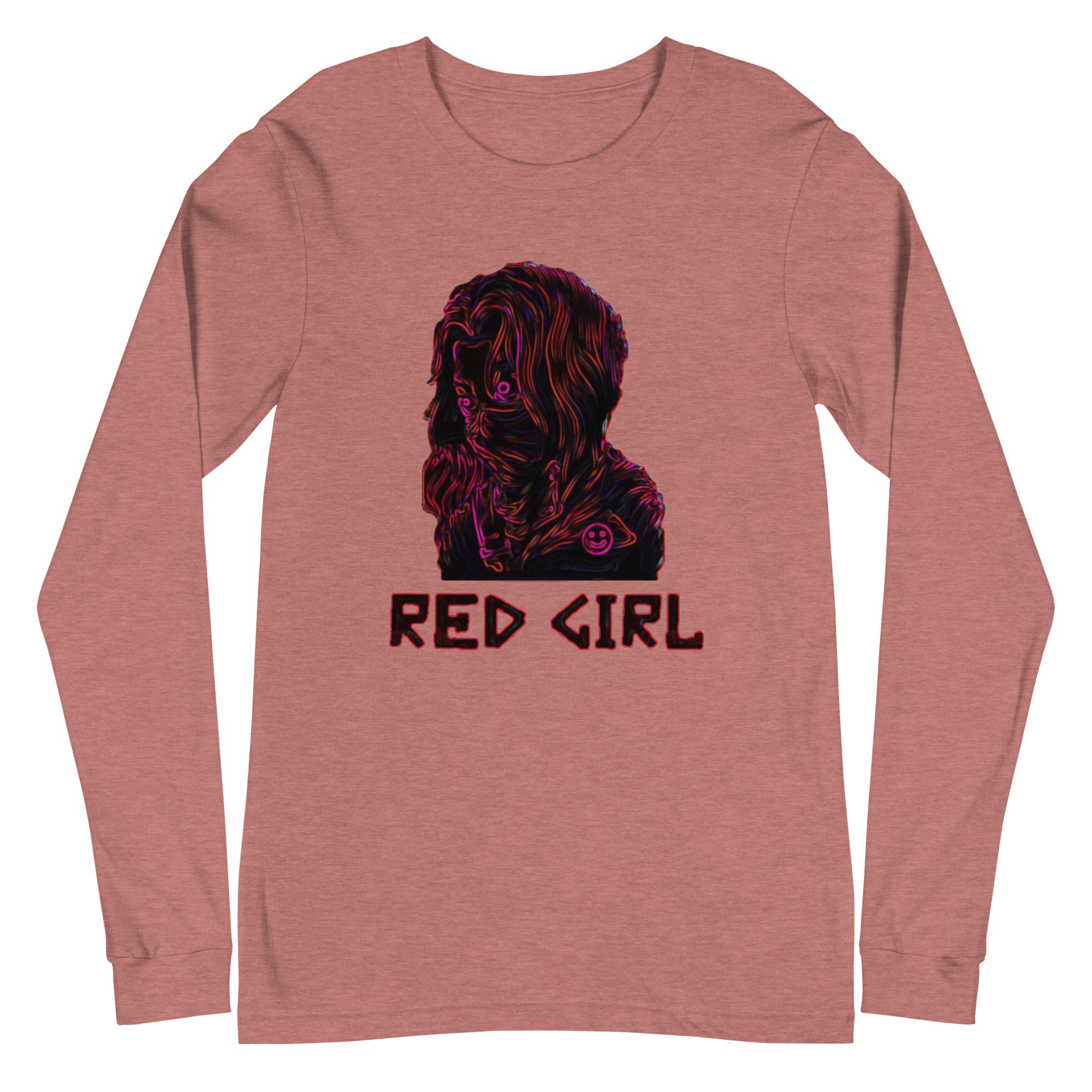 Red Girl Status Women's Long Sleeve Tee