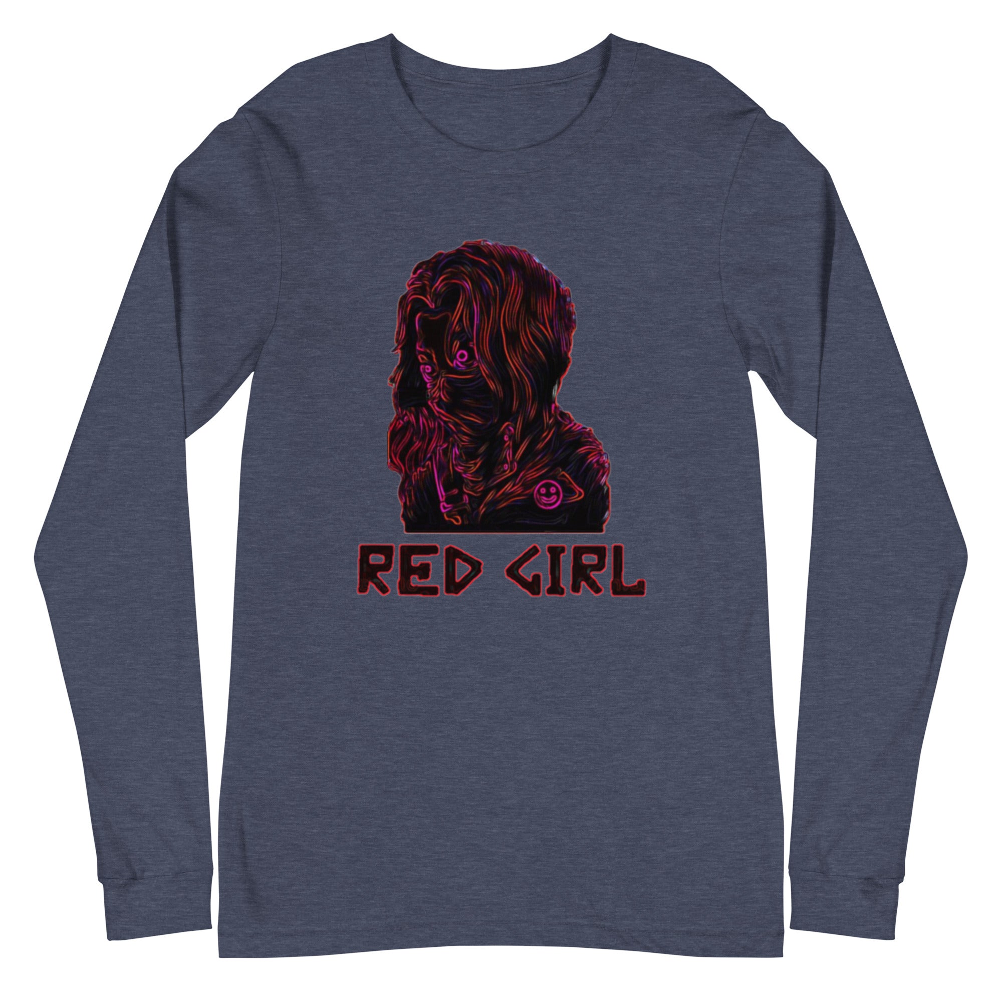 Red Girl Status Women's Long Sleeve Tee