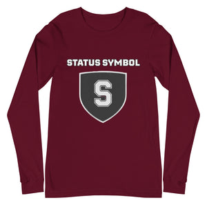 Status Symbol Shield Unisex Long Sleeve Tee