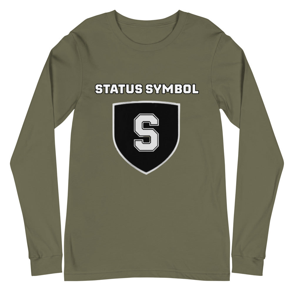 Status Symbol Shield Unisex Long Sleeve Tee