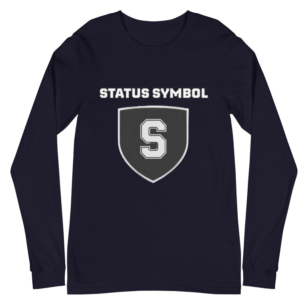 Status Symbol Shield Unisex Long Sleeve Tee