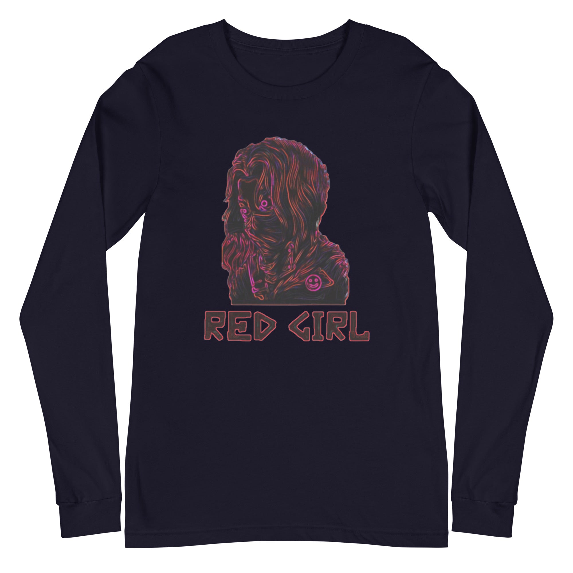 Red Girl Status Women's Long Sleeve Tee