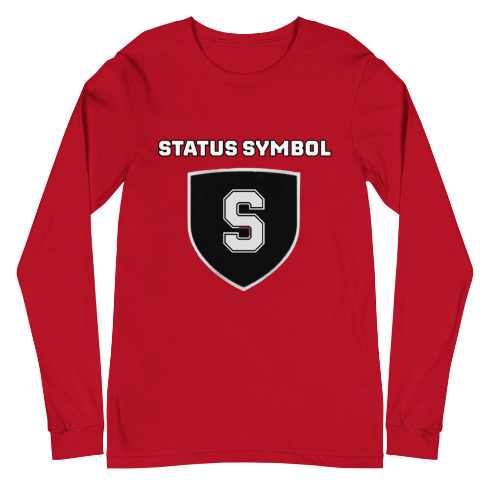 Status Symbol Shield Unisex Long Sleeve Tee