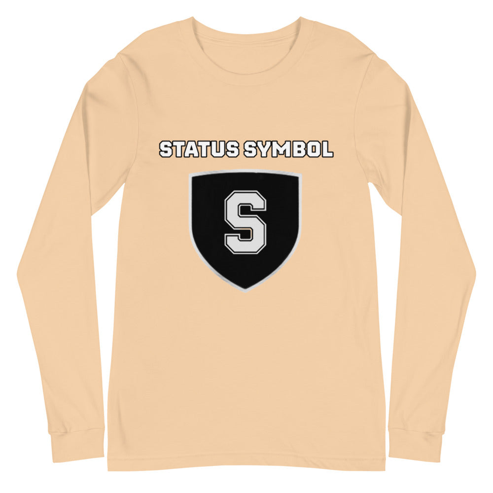 Status Symbol Shield Unisex Long Sleeve Tee