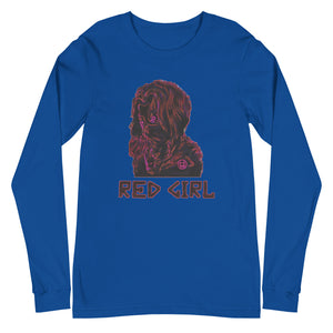 Red Girl Status Women's Long Sleeve Tee