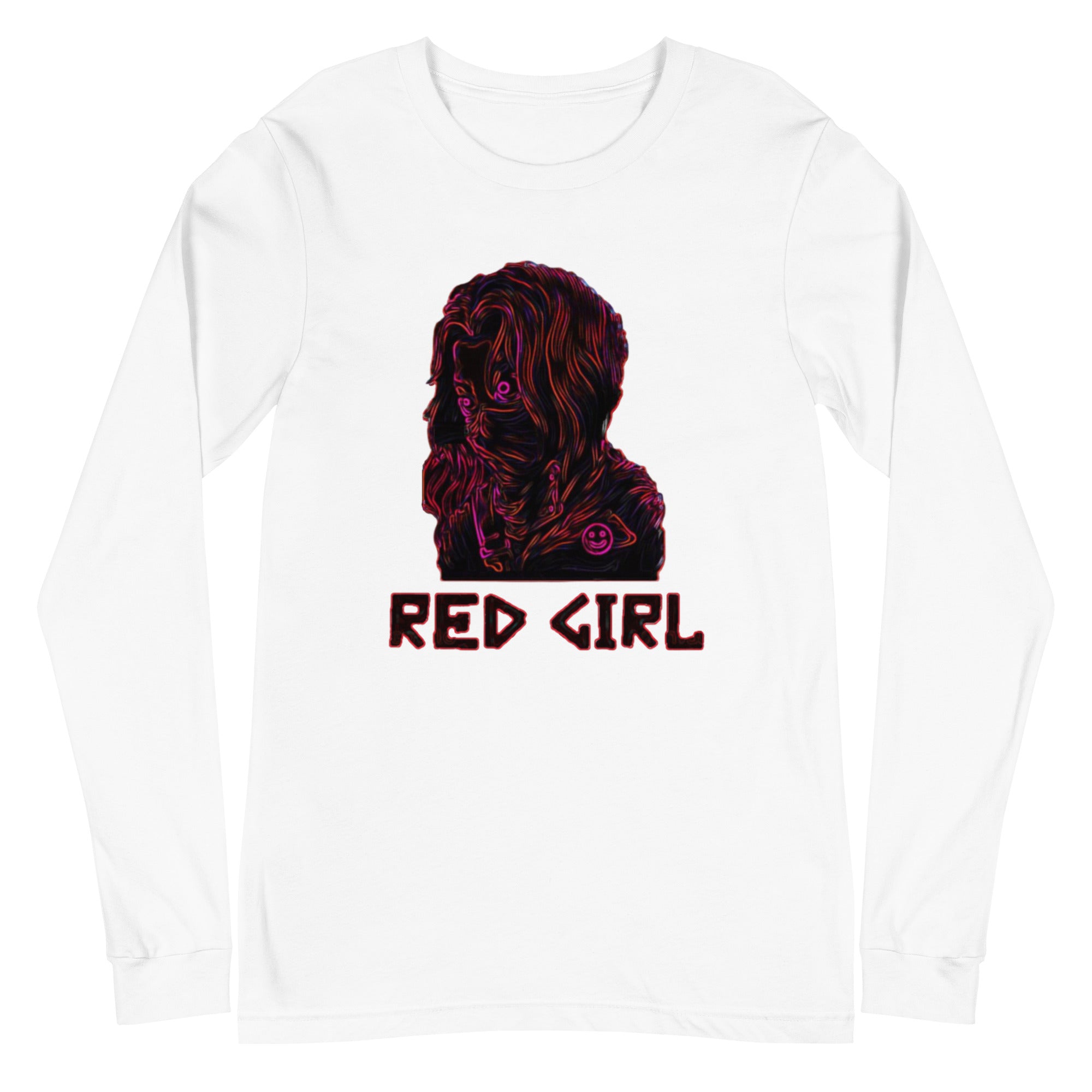 Red Girl Status Women's Long Sleeve Tee